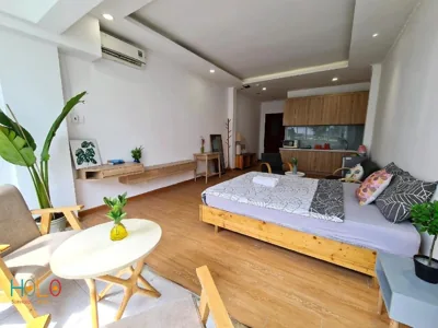 Deluxe-Queen-Zimmer — HOLO BEN THANH SAIGON Serviced HomeStay