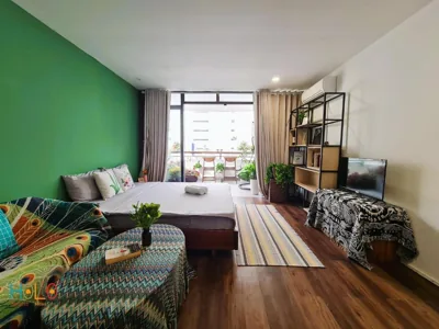 Deluxe-Queen-Zimmer — HOLO BEN THANH SAIGON Serviced HomeStay