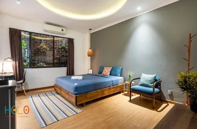 Doppelzimmer mit eigenem Bad — HOLO BEN THANH SAIGON Serviced HomeStay